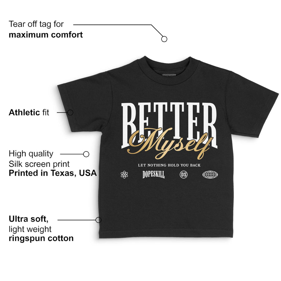 Taxi 12s 2025 DopeSkill Toddler Kids T-shirt Better Myself Graphic