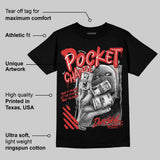 Reverse Infrared 6s DopeSkill T-Shirt Pocket Change Graphic