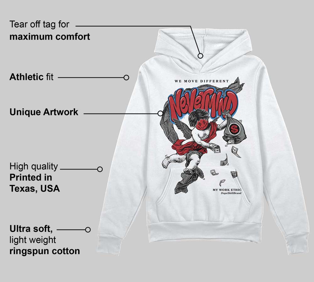 Bugs Bunny 8s DopeSkill Hoodie Sweatshirt Nevermind Graphic