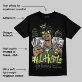 NB 1890 “Faded Black/Utility Green” DopeSkill T-Shirt All Hustle No Luck Graphic