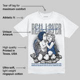 Flint Grey 9s DopeSkill T-Shirt Real Lover Graphic