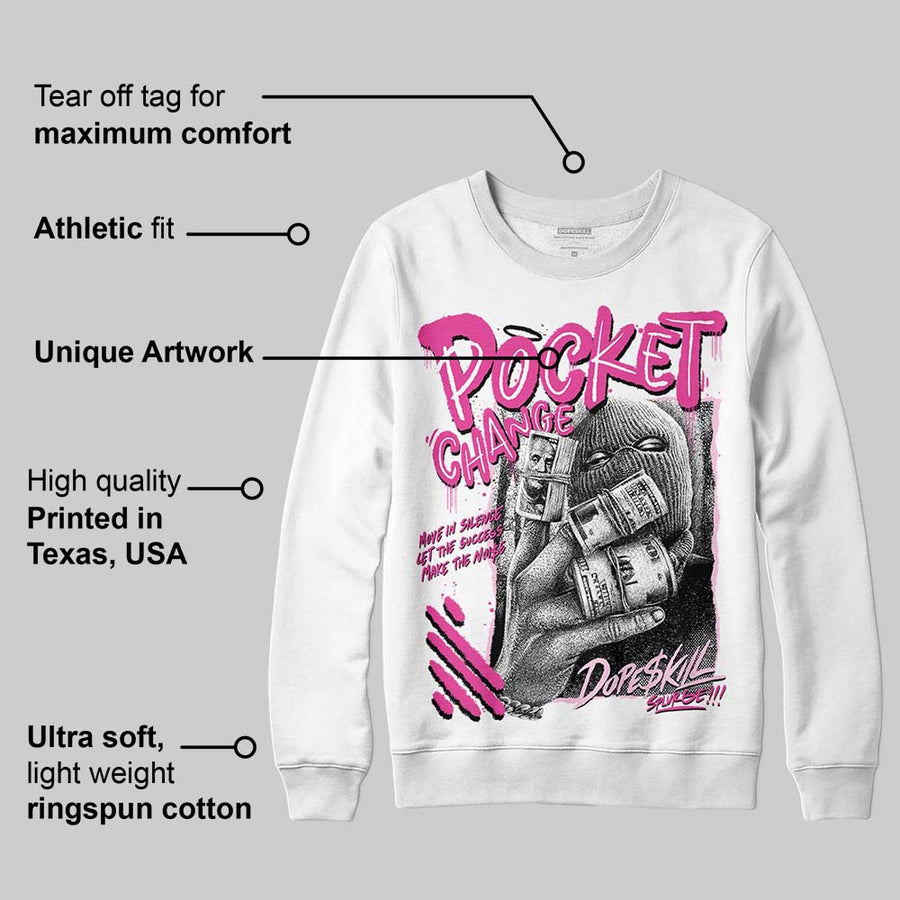 Pink Collection DopeSkill Sweatshirt Pocket Change Graphic