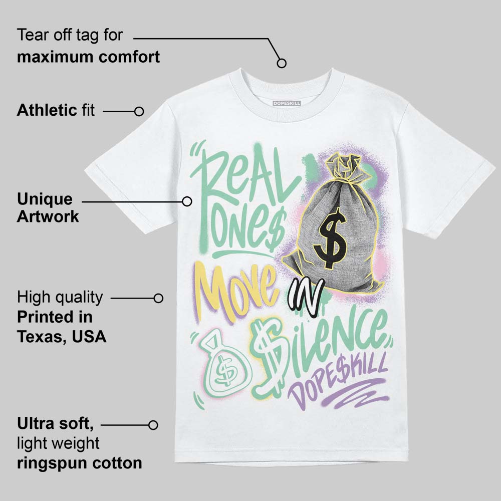 Easter Dunks 2026 DopeSkill T-Shirt Real Ones Move In Silence Graphic