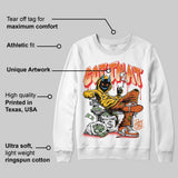 Orange Black White DopeSkill Sweatshirt Got That Graphic