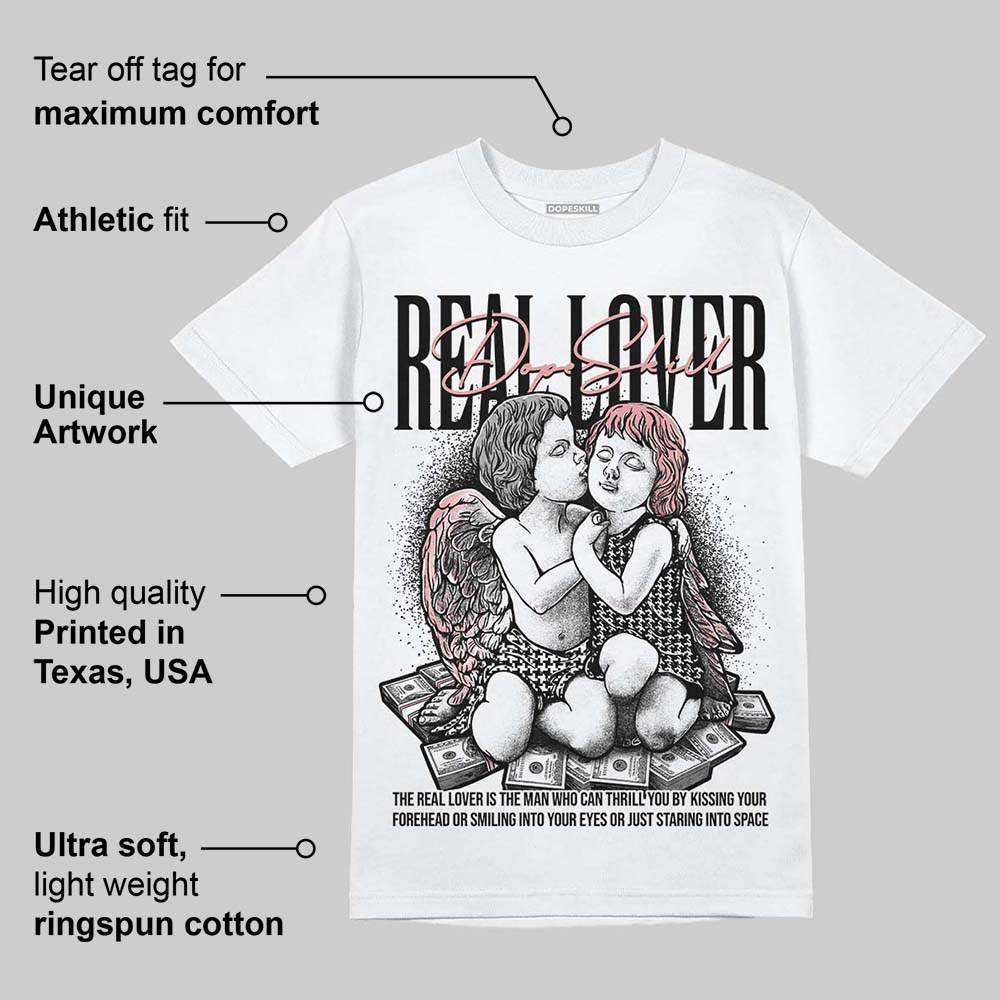 Harris Tweed x Black/Phantom Dunk DopeSkill T-Shirt Real Lover Graphic