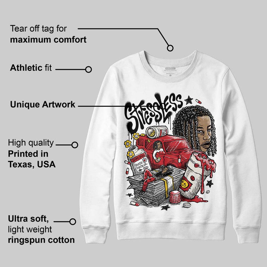 Flight Club 4s DopeSkill Sweatshirt Stressless Graphic