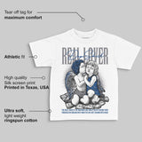 Flint Grey 9s DopeSkill Toddler Kids T-shirt Real Lover Graphic