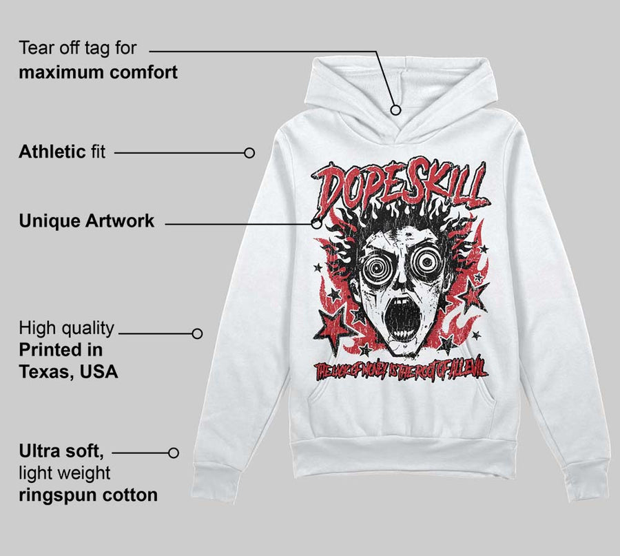 Flight Club 4s DopeSkill Hoodie Sweatshirt Root of Evil Graphic