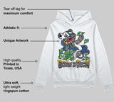 Flint Grey 9s DopeSkill Hoodie Sweatshirt Born To Be Rich Graphic