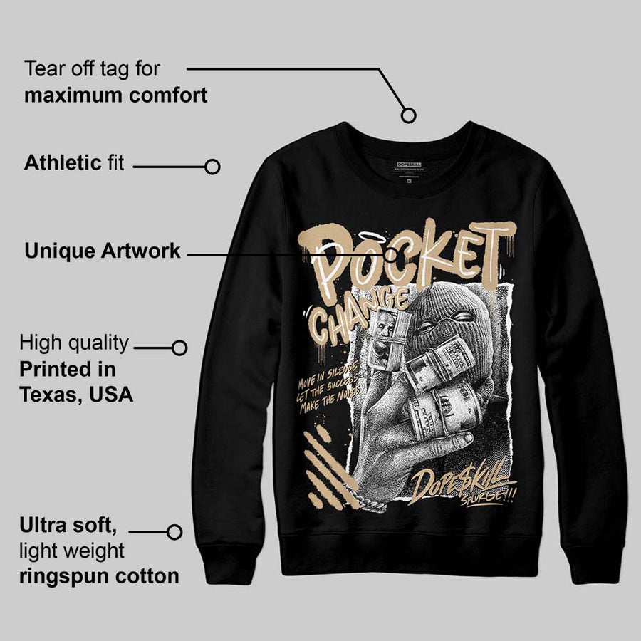 TAN Collection DopeSkill Sweatshirt Pocket Change Graphic