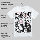 Harris Tweed x Black/Phantom Dunk DopeSkill T-Shirt Built Different Graphic