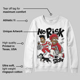 Flight Club 4s DopeSkill Sweatshirt No Risk No Story Graphic