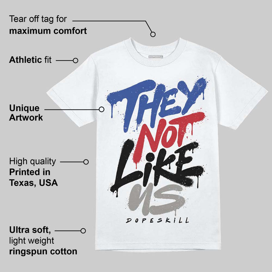 Rare Air 4s DopeSkill T-Shirt They Not Like Us Graphic