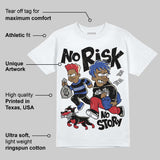Rare Air 4s DopeSkill T-Shirt No Risk No Story Graphic
