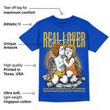 Royal Blue Collection DopeSkill Royal Blue T-shirt Real Lover Graphic