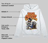 Orange 'Paper Chaser Boy' DopeSkill Graphic Hoodie
