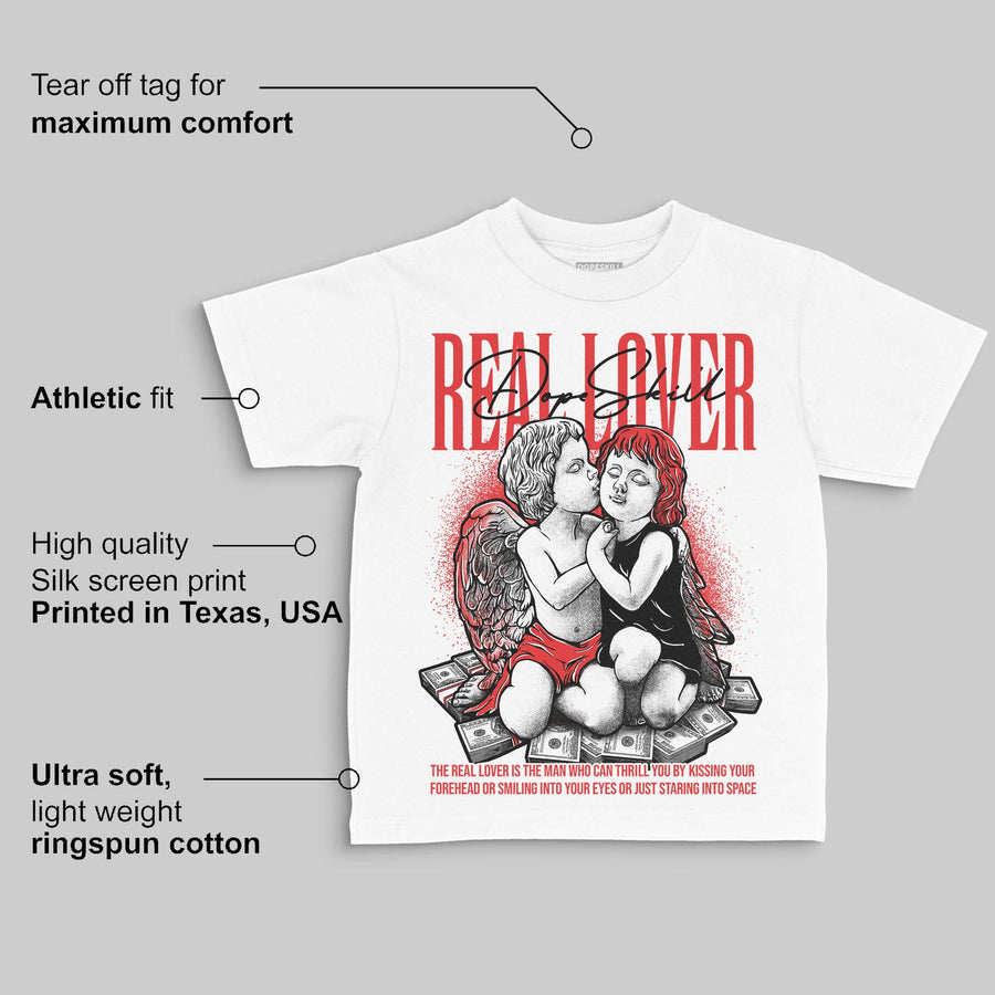 AJ 13 Chicago True Red Cherry DopeSkill Toddler Kids T-shirt Real Lover Graphic