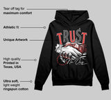 Reverse Infrared 6s DopeSkill Hoodie Sweatshirt Trust No One Graphic