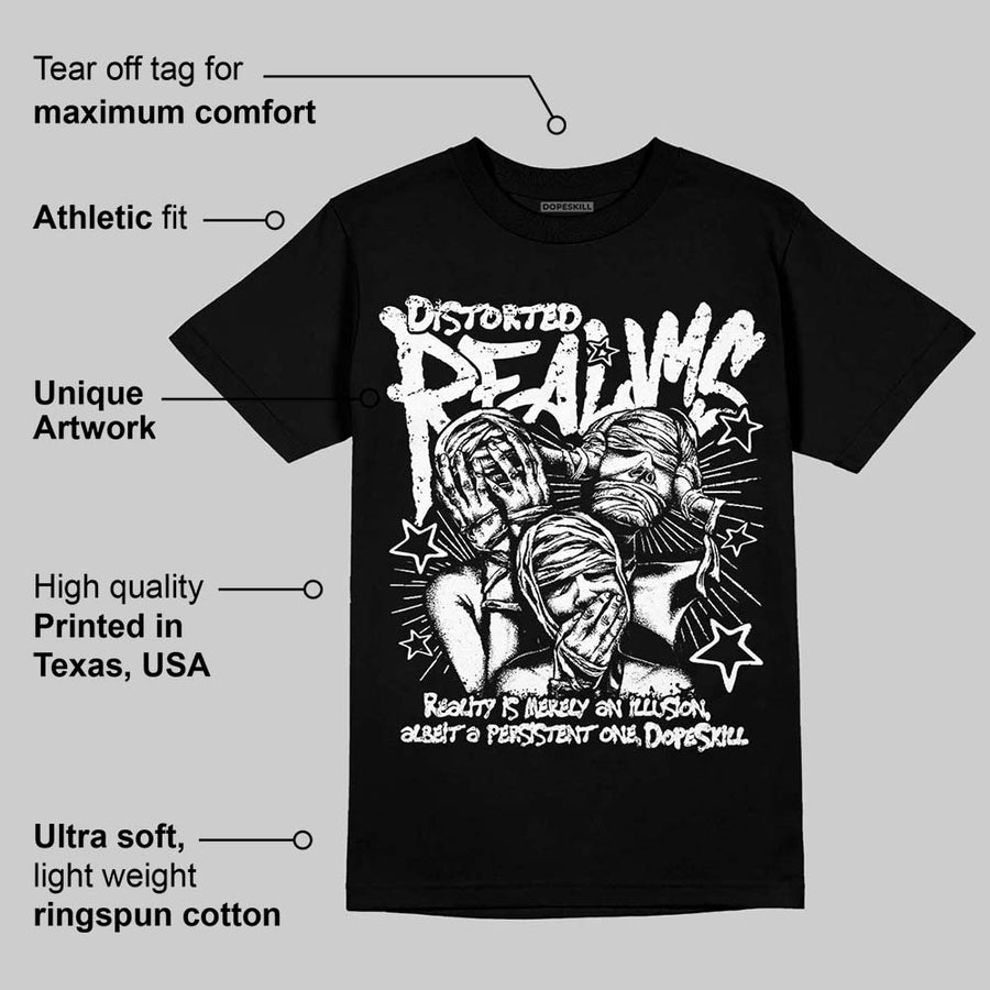 Dunk Panda White Black DopeSkill T-Shirt Distorted Realms Graphic