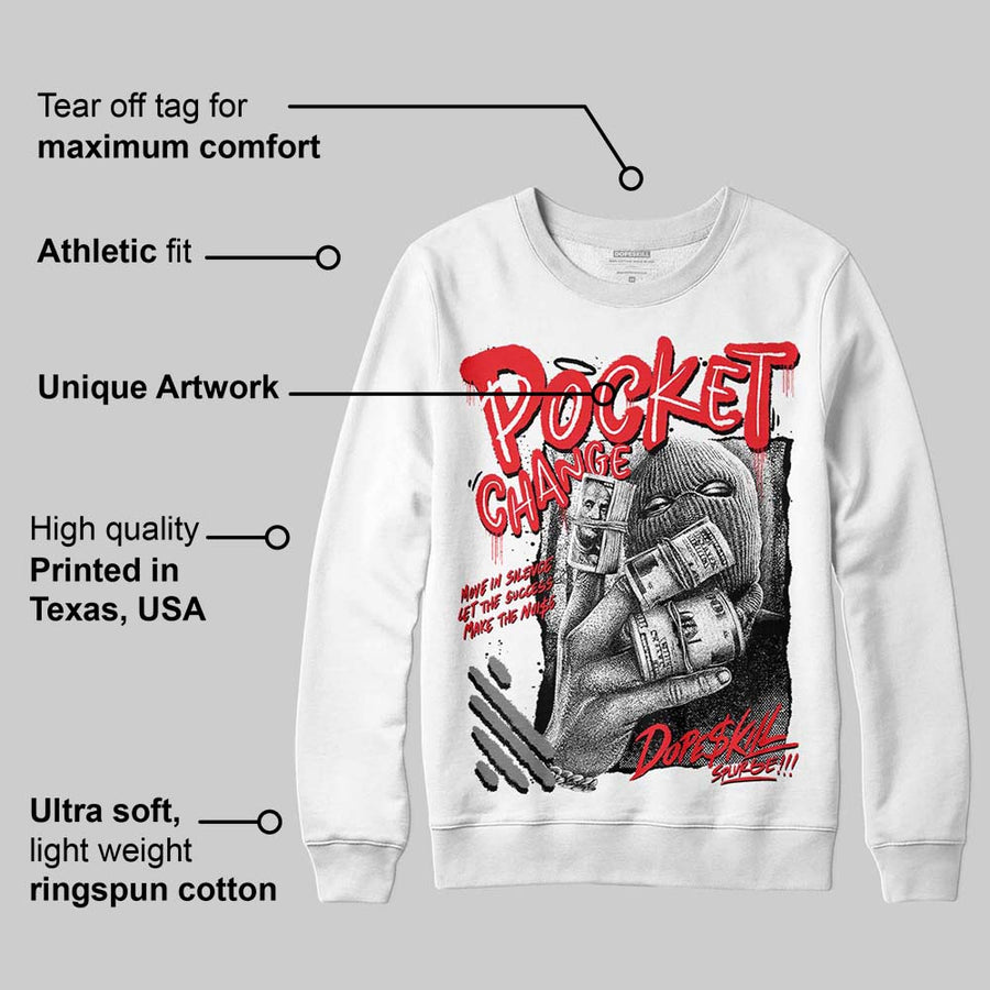 Grey Collection DopeSkill Sweatshirt Pocket Change Graphic