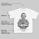 Flint Grey 9s DopeSkill Toddler Kids T-shirt Scared Money Don't Make No Money Graphic
