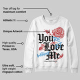 Flight Club 4s DopeSkill Sweatshirt You’re Lost Without Me Graphic