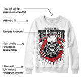 Red Taxi 12s DopeSkill Sweatshirt Trapped Halloween Graphic