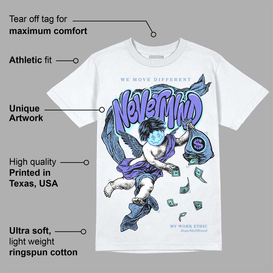 University Blue Collection DopeSkill T-Shirt Nevermind Graphic