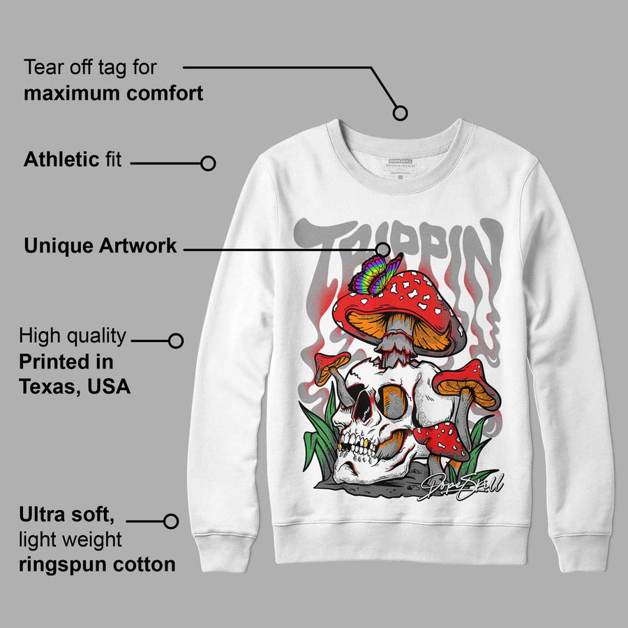 Grey Collection DopeSkill Sweatshirt Trippin Graphic