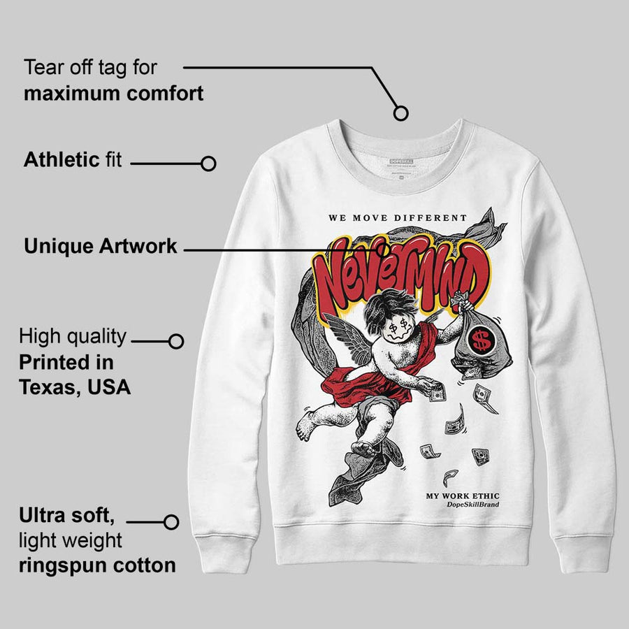 Flight Club 4s DopeSkill Sweatshirt Nevermind Graphic