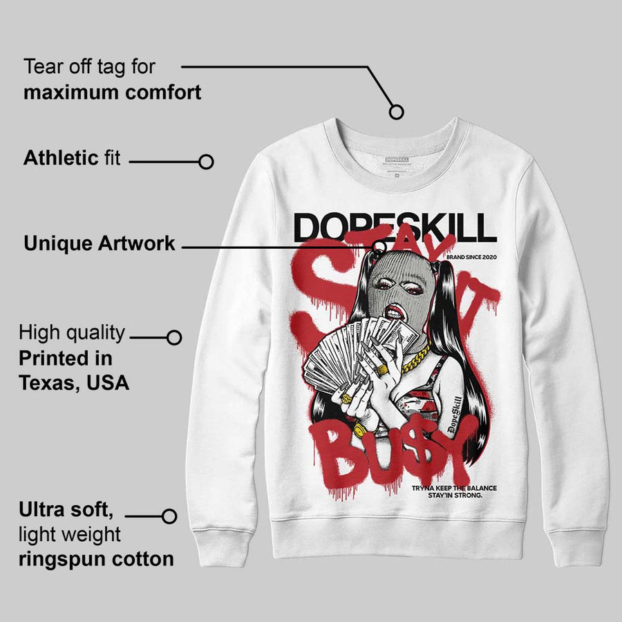 Bugs Bunny 8s DopeSkill Sweatshirt Stay It Busy Graphic