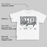 Wolf Grey 5s DopeSkill Toddler Kids T-shirt Better Myself Graphic