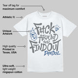 Flint Grey 9s DopeSkill T-Shirt F#ck Around And Find Out Graphic