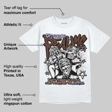 Harris Tweed x Sesame/Violet Mist Dunk DopeSkill T-Shirt Distorted Realms Graphic