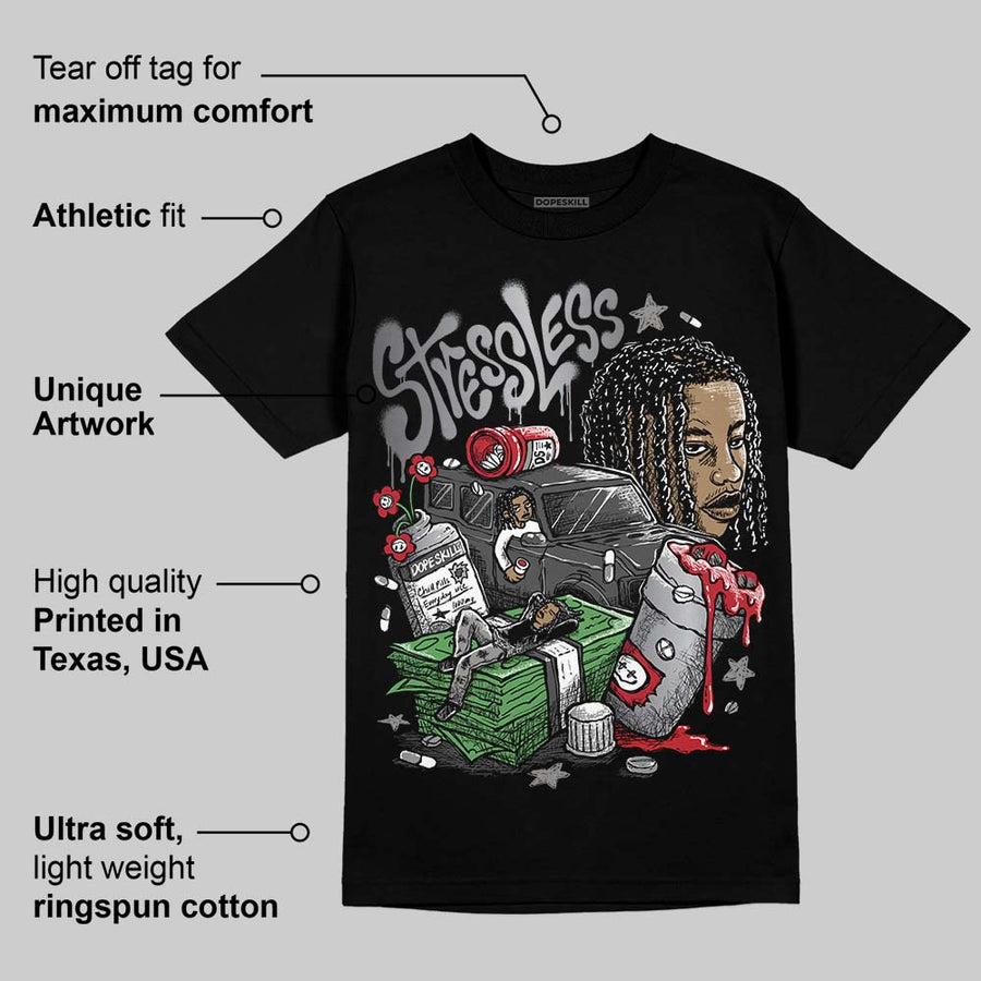 TD Black Patent 11s DopeSkill T-Shirt Stressless Graphic