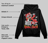 Reverse Infrared 6s DopeSkill Hoodie Sweatshirt Born To Be Rich Graphic