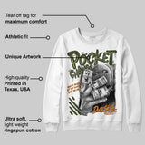 Olive Collection DopeSkill Sweatshirt Pocket Change Graphic