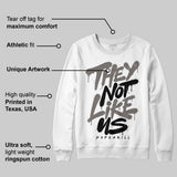 Cave Stone 4s DopeSkill Sweatshirt They Not Like Us Graphic