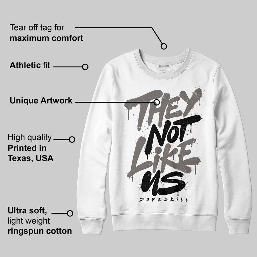 Cave Stone 4s DopeSkill Sweatshirt They Not Like Us Graphic