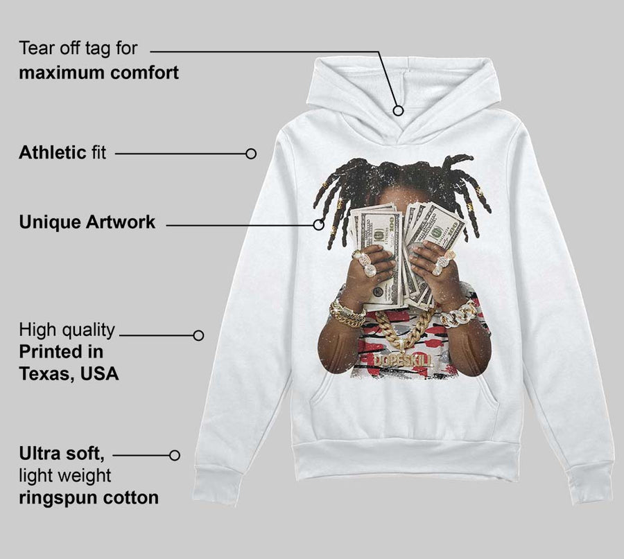 Bugs Bunny 8s DopeSkill Hoodie Sweatshirt Rich Youth Graphic