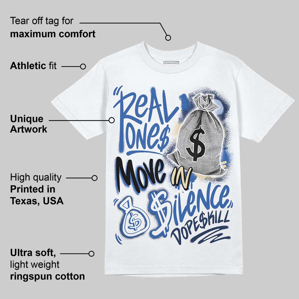 Gel-Nimbus 10.1 “HTTP 404” Blue DopeSkill T-Shirt Real Ones Move In Silence Graphic