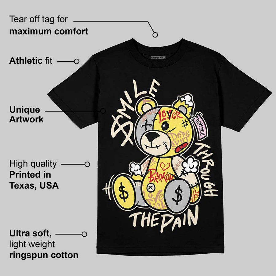 Gel-Nimbus 10.1 Banana DopeSkill T-Shirt Smile Through The Pain Graphic
