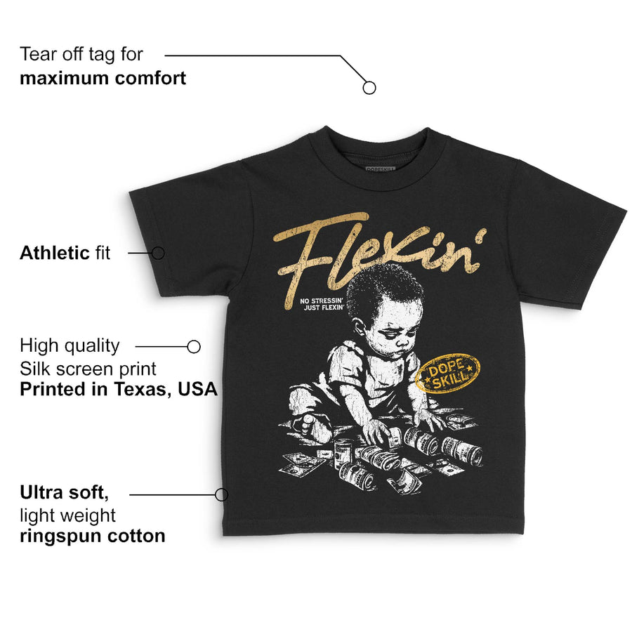 Taxi 12s 2025 DopeSkill Toddler Kids T-shirt Flexin' Graphic