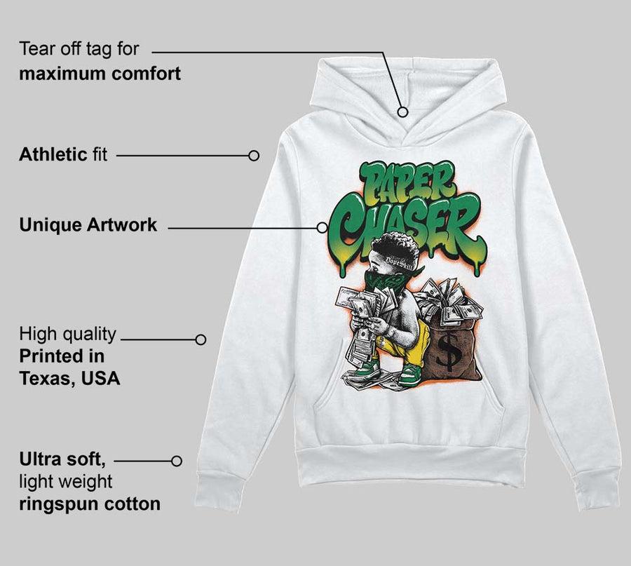 Green 'Paper Chaser Boy' DopeSkill Graphic Hoodie