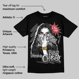 Black Cat 4s DopeSkill T-Shirt NPC Graphic