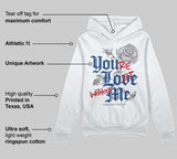 Flint Grey 9s DopeSkill Hoodie Sweatshirt You’re Lost Without Me Graphic