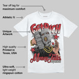 Flight Club 4s DopeSkill T-Shirt Get Rich Graphic