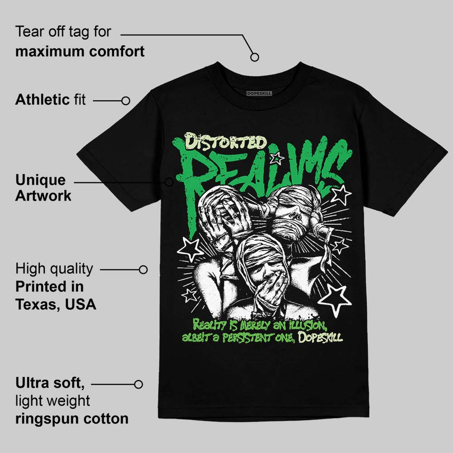 Jumpman Jack “Green Spark” DopeSkill T-Shirt Distorted Realms Graphic