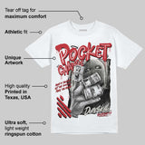 Flight Club 4s DopeSkill T-Shirt Pocket Change Graphic
