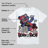 Rare Air 4s DopeSkill T-Shirt Born To Be Rich Graphic